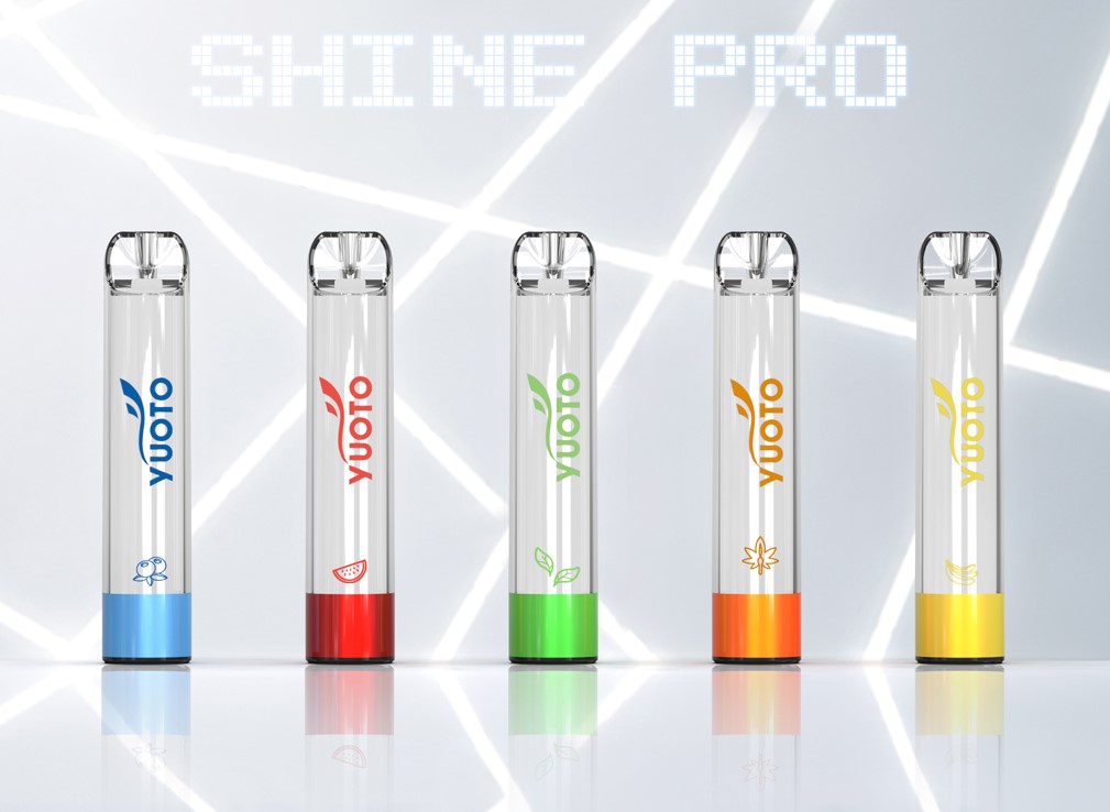 

Yuoto New Shine PRO Disposable Vape Pen 5ml 2000 Puffs 15 Taste Vape Fruit Flavors