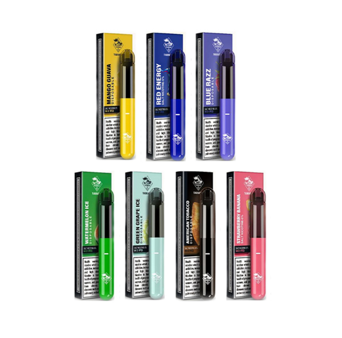 

Tugboat V4 Disposable Vape Kit 500 Puffs 330mAh Battery 2ml Cartridge pk Puff bar plus Bang xxl