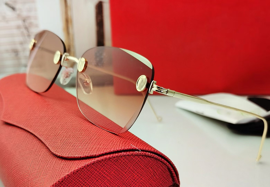 

Fashion Designer carti luxury Cool sunglasses Classic Men Women Unisex Lens cut edge design show individuality Hardware Polishing Craft Luxury High end business