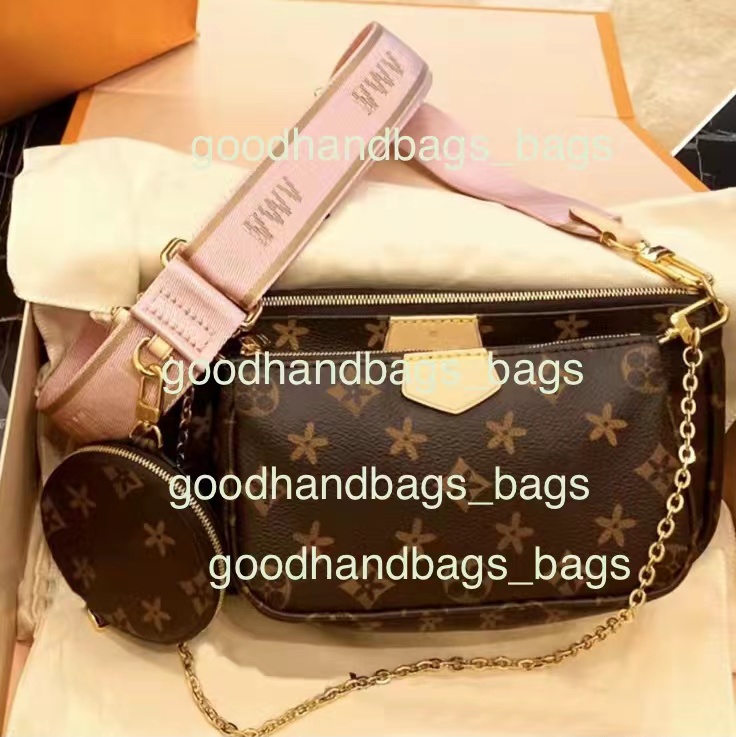 

3 pcs bags favorite multi accessories Women Crossbody Purse Messenger Bags Handbags Flowers Designers Lady Leather Women's bag Totes boots human hair wigs #511688, Black