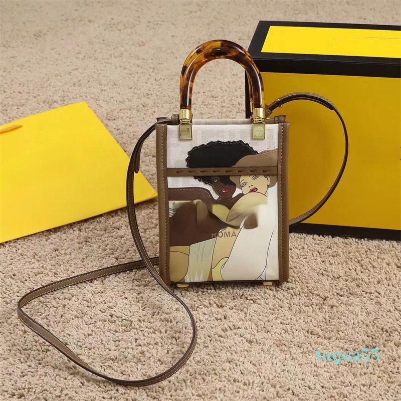 Luxury saddle crossbody Fendyity Bags For Womens Multicolor Fendace Handbags Designer Sling baguette The Tote Bag Fends purses Woman 7A High Quality
