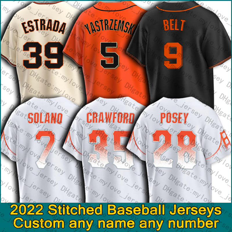 

SF Giants 28 Buster Posey 2021 City Connect San Francisco Jersey Mike Yastrzemski Brandon Crawford Jeff Samardzija Stella Pillar Cooperstown Collection Jerseys, Man custom jersey (jr)