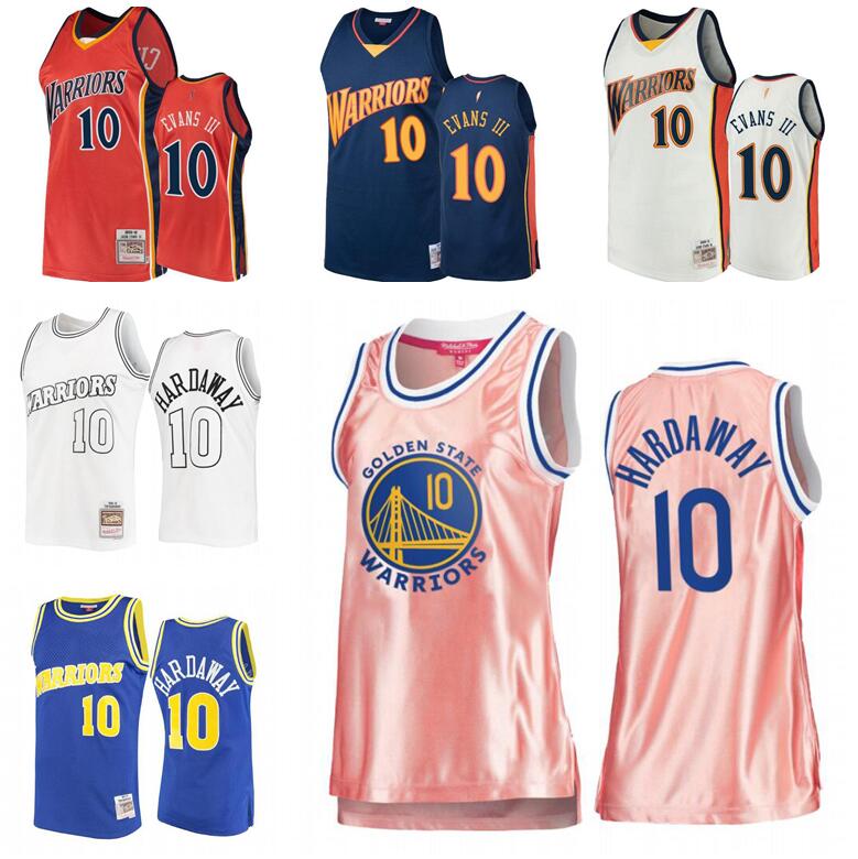 Maillot de basket-ball cousu Tim Hardaway S-6XL Mitchell Ness 1990-91 Mesh Hardwoods Classics version rétro Hommes Femmes Maillots de jeunesse