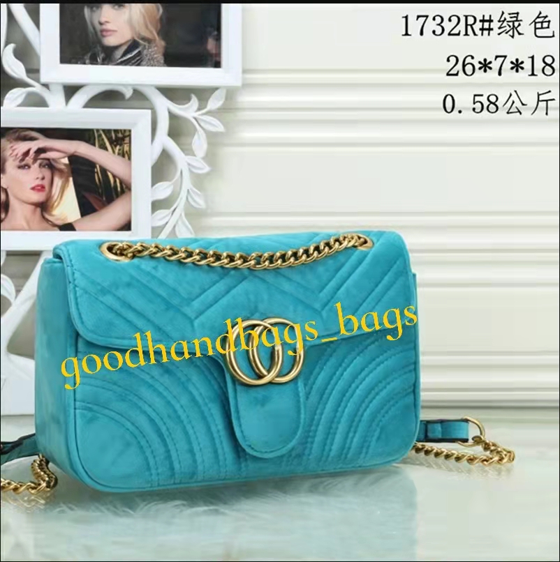 

High Quality Fashion Women Shoulder Bags Classic Gold Chain Double G Velvet Heart Style Bag Handbag Tote Bags Messenger Handbags #5588, Customize