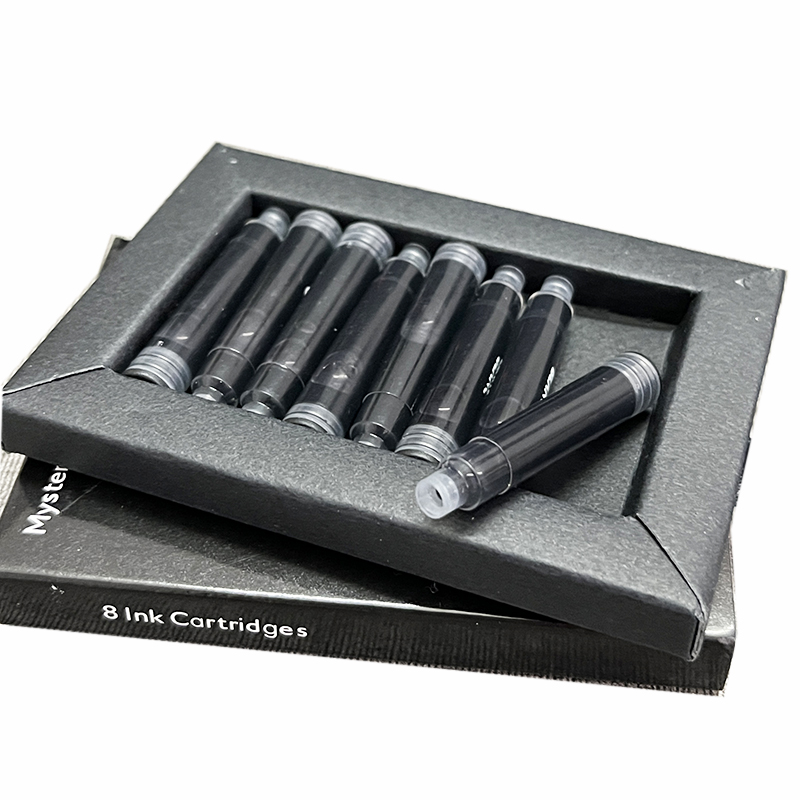 LGP High Quality Black Ink Cartridge Refills For Fountain Pen Accessories School Office Stationery-image-769238964