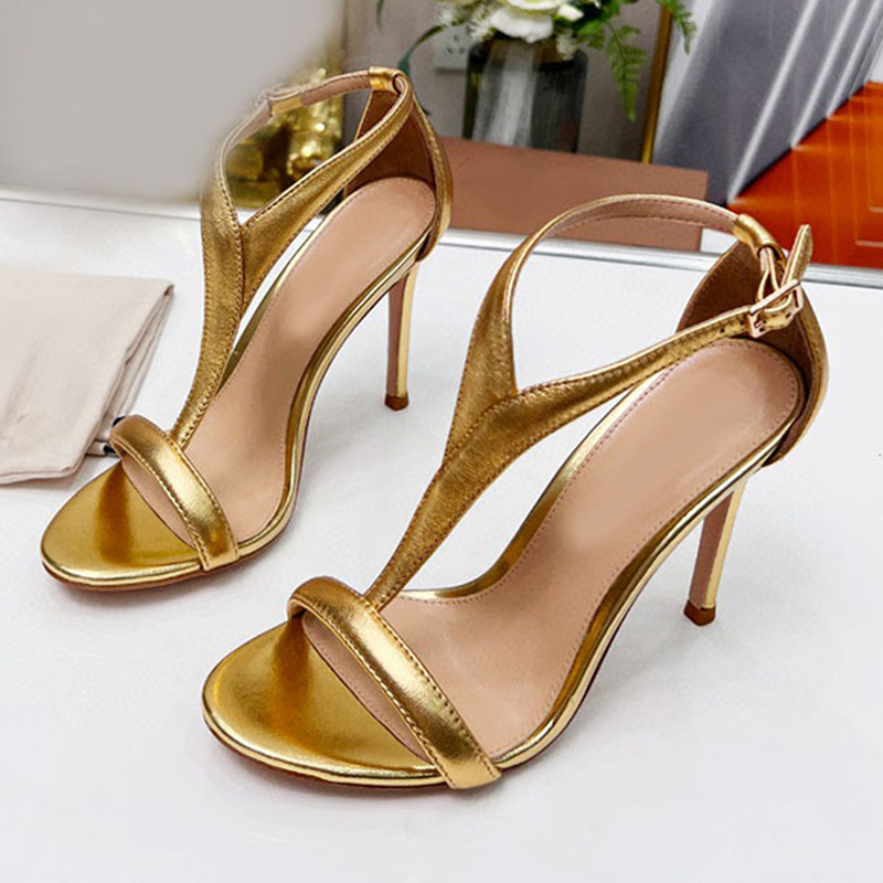 

Celebrity Designer Brand High Heel Sandals Rhinestone Woman Shoes Genuine Leather Summer Sexy T-strap Bridal Wedding Party Shoes, Red