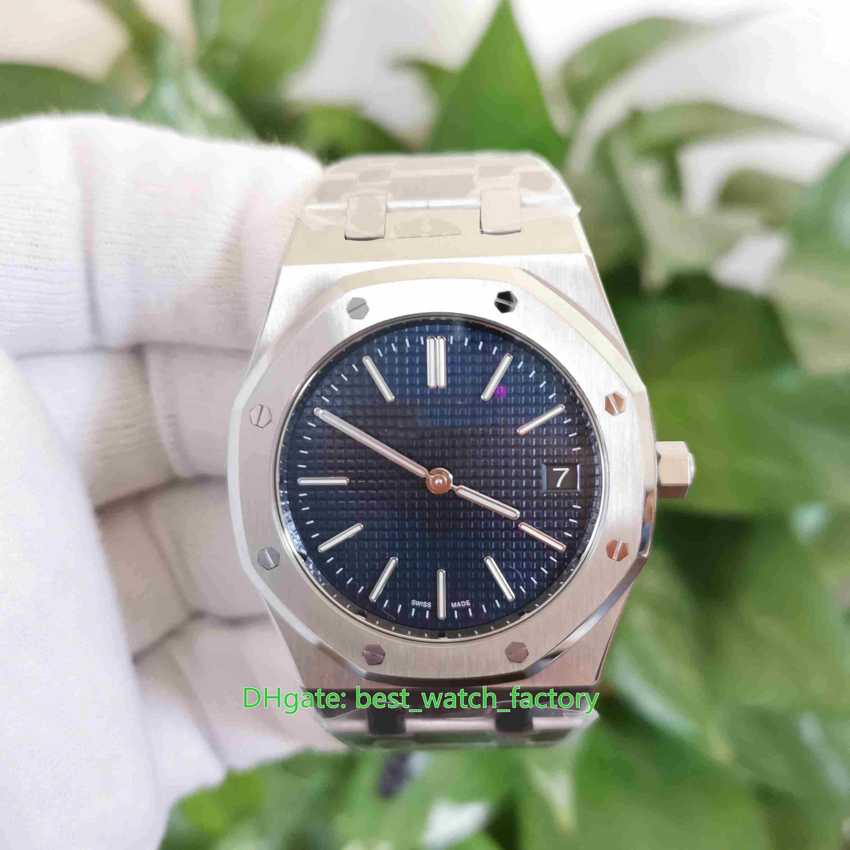 

ZF Maker Super Version Watches 39mm x 8.5mm Jumbo Extra-thin 15202 Stainless Steel Transparent CAL.2121 Movement Automatic Mens Watch Men's Wristwatches, No box papers