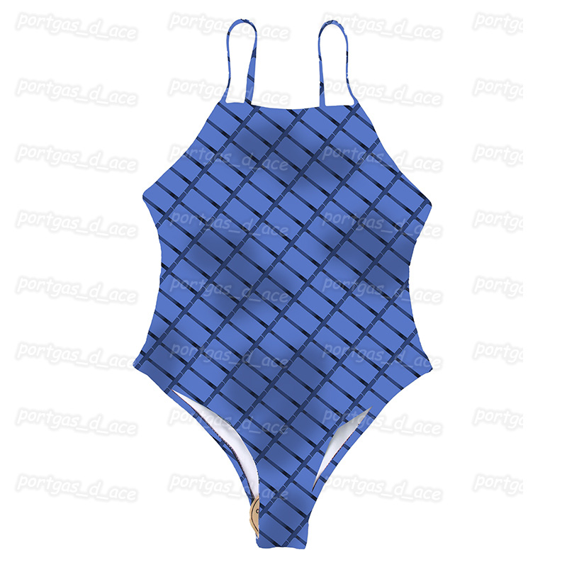

Letters Printed Womens Swimwear Swimsuit One Piece Low Back Swimwear Summer Beach Surfing Swimsuits Padded Holiday Bathing Suits for Women, Deep blue letters with label #18