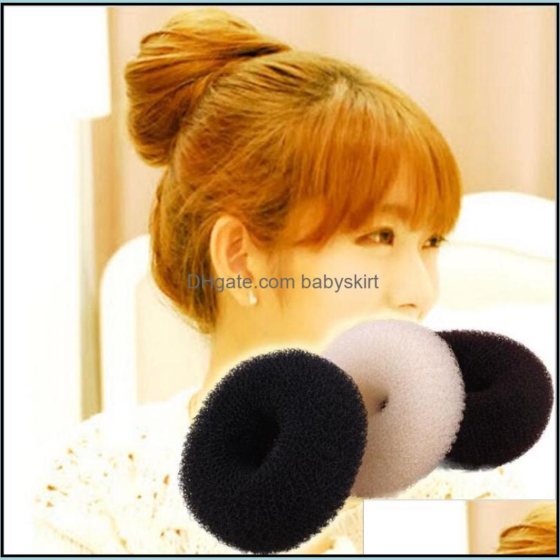 

Hair Bun Maker Accessories Tools Products 3 Colors New Womens Girls Donut Ring Shaper Styler Buns Drop Delivery 2021 Ug2Zy