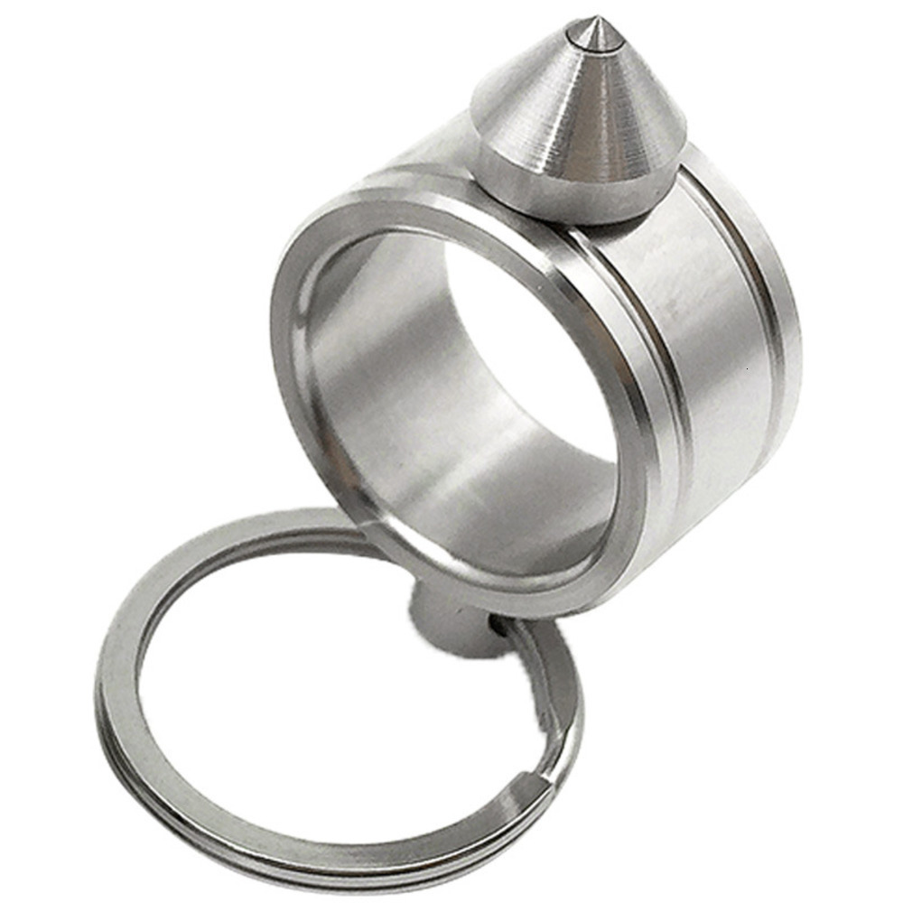 

Tungsten Steel Finger Tiger Broken Window Ring Men and Women's Self Edc Defense Tools Fist Buckle Jewelry Portable Stainless Key YIWD