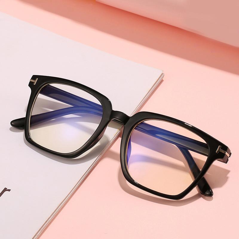 

Sunglasses Fashion Computer Optical Glasses Anti Blue Light Eyeglasses Vintage Square Frame Eyewear Oculos Feminino Plain Luxury