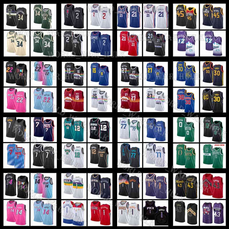 

15 Jokic Basketball Jersey 27 Nikola Jamal Murray Jerseys Denvers Nugget Mens Retro Stitched Embroidery Mesh 2022 2021