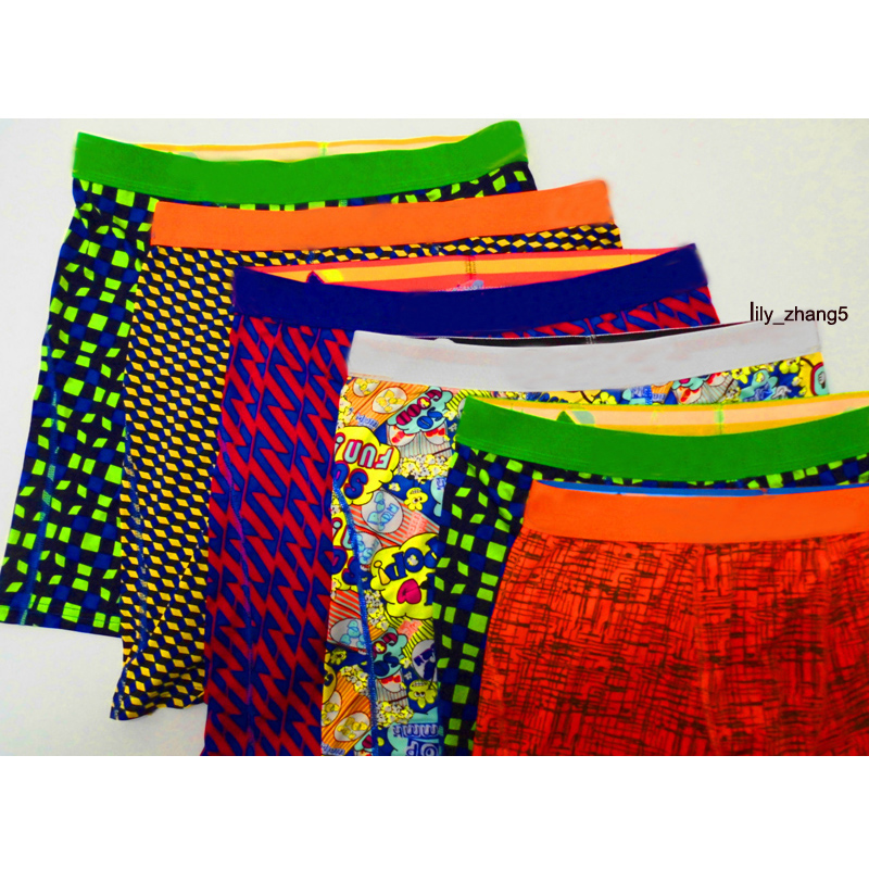 

Random styles underwear Men unisex boxers pattern quick dry, As picture show
