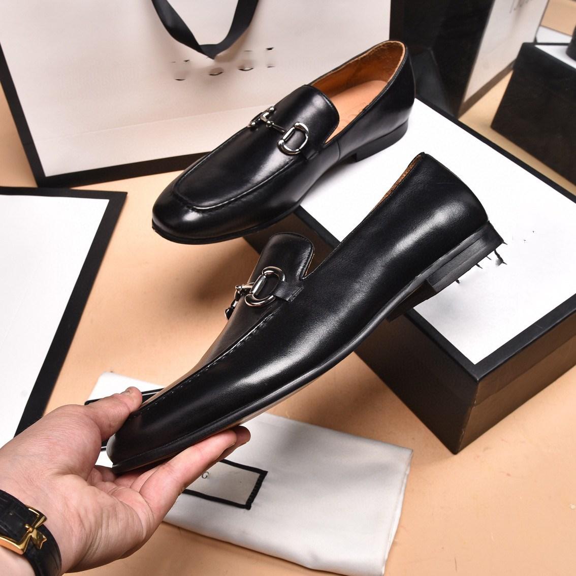 

G9 High Quality Leather Shoes Men Korean Version Fashion Casual Men's Shoes Luxury Brand Oxfords Formal Lace-up Solid Business Dress Shoe 11, #05