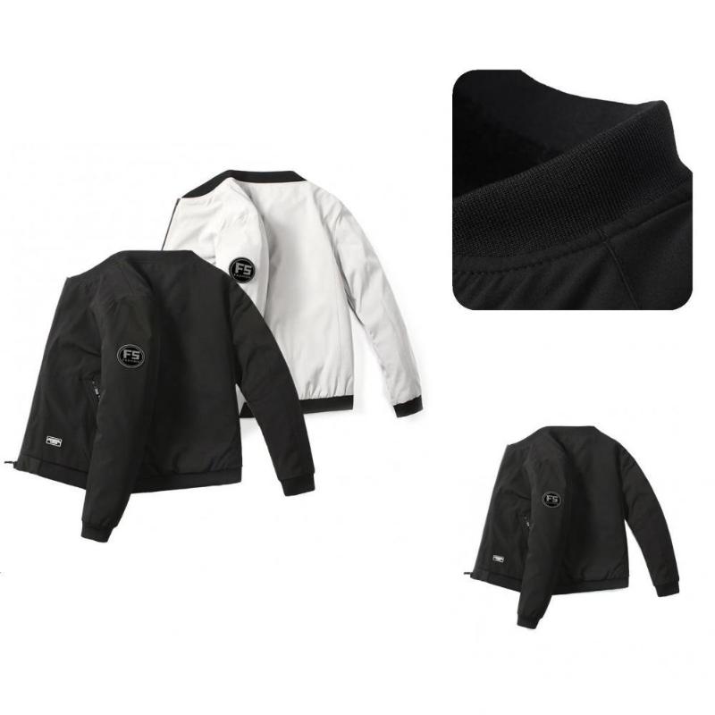 

Men's Jackets All Match Terrific Soft Spring Coat Elastic Hem Men Jacket Simple For Dating, Black;brown