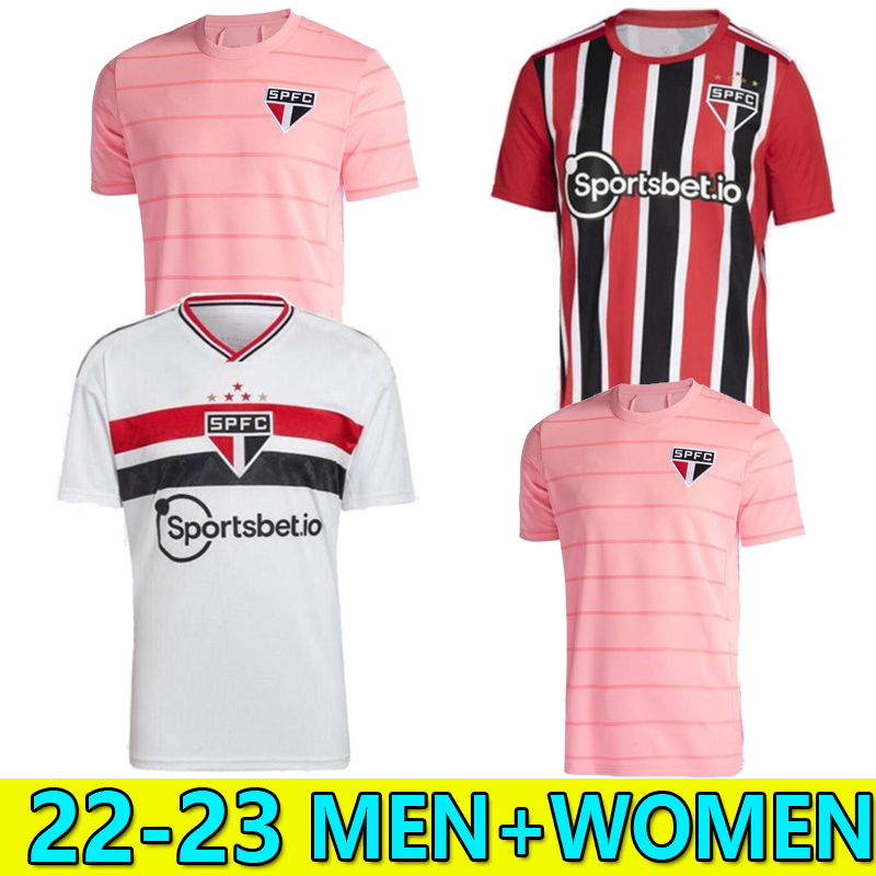 

22 23 Sao Paulo soccer jersey São Paulo pink special edition LUAN Calleri Nikão G.SARA men women kids Kits Luciano Igor Gomes Patrick camisa 2022 2023 home footbal shirt