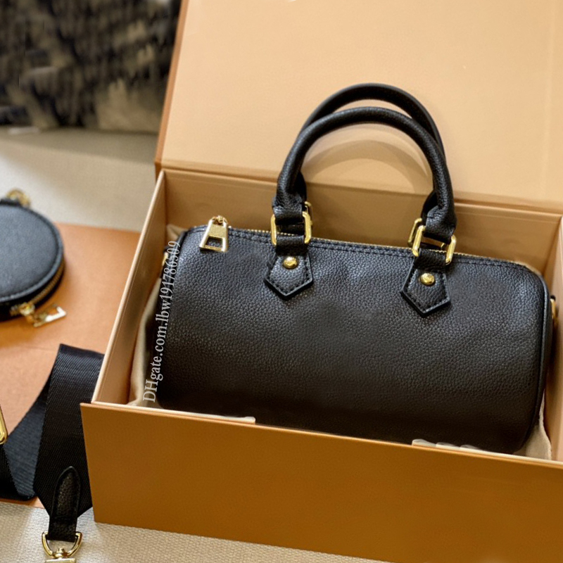 

Top Quality Designer Bags Pillow Bag Handle Handbag Tote Crossbody Bags with coin purse Genuine Leather Embossed Fashion Detchable Shoulder Strap multiple colour, Grey