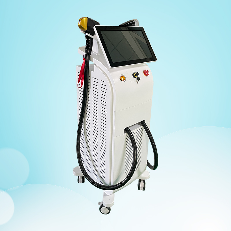 

2 Handle Diode Laser Hair Removal Machine with factory directly sales price
