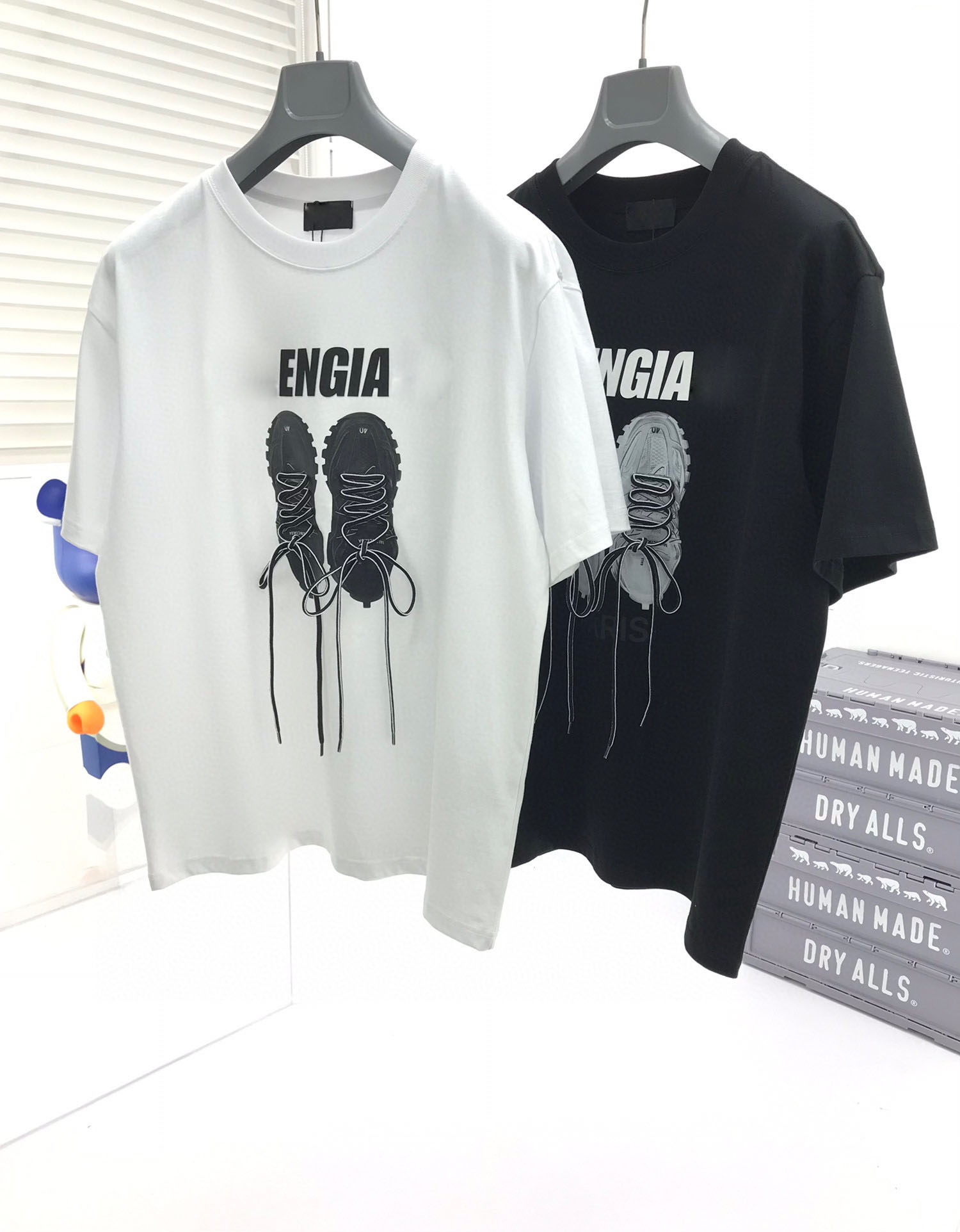 

22SS Designer Letter Printed T Shirts Tee Sweatshirt Fashion High Street Short Sleeves Summer Casual T-Shirt Breathable Men Women Crew Neck Tees Dresses for Wo 30-373, Black