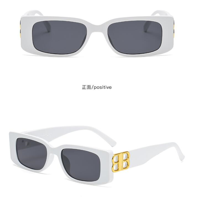 

2022 White letter sunglasses for women Fashion brand glasses UV400 Men's leisure visor goggles wholesale