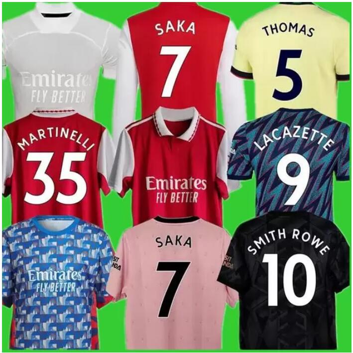 

FANS Player version soccer jersey 21 22 23 THOMAS PEPE SAKA TIERNEY SMITH ROWE 2021 2022 football shirt KidS kit uniform HOME SAMBI ØDEGAARD WHITE Whiteout MARTINELLI, Third + patch
