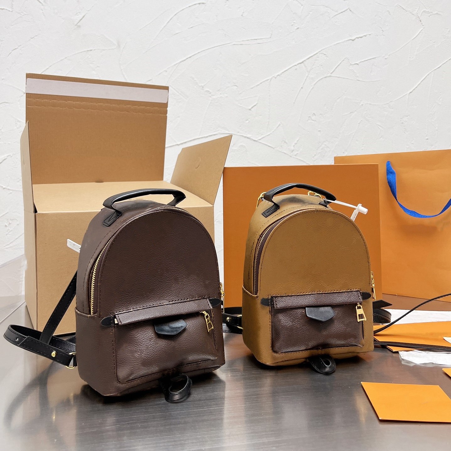 

5A+ Top Quality Luxury Designer Brand Fashion Mini Shoulder Bag High Quality Ladies Travel Backpack Letter Wallet Mobile Phone Classic Bag Messenger Wallet Ladies, Brown