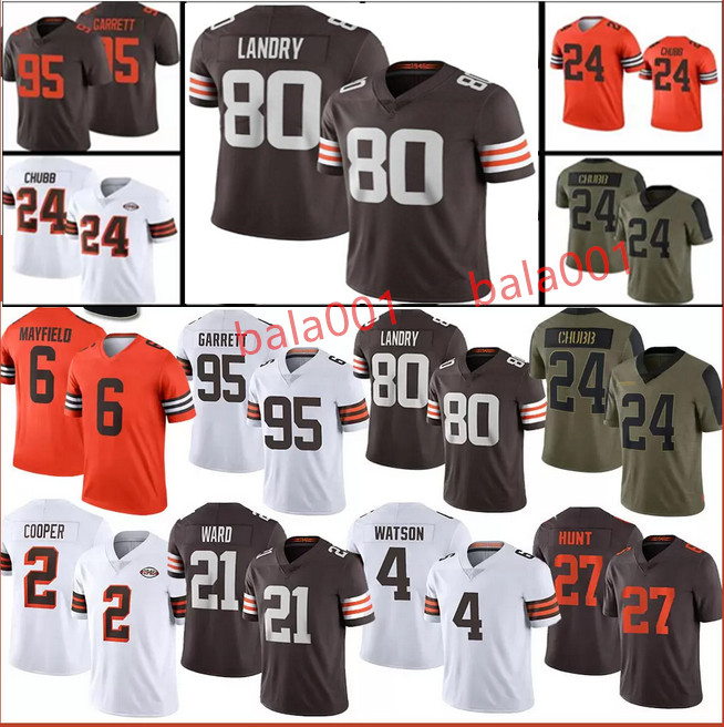 

Deshaun Watson Football jersey Nick Chubb Amari Cooper Cleveland''Browns''mens, As
