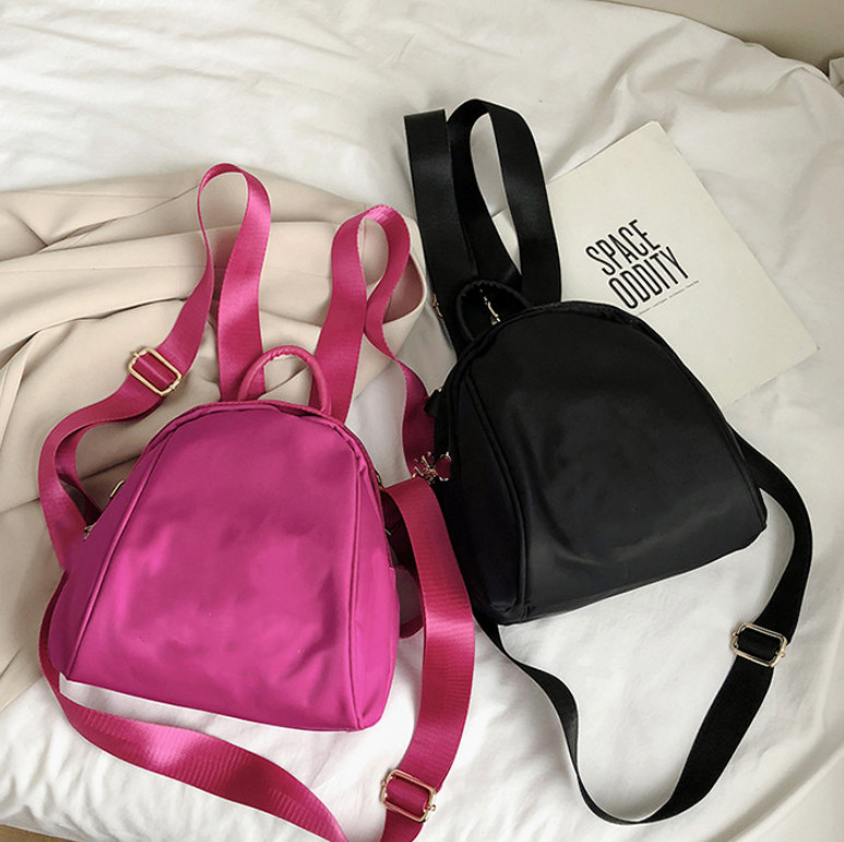 

Fashion Girls nylon backpacks kids letter embroidery Shoulders bag children casual cross body bags A8929, Mix colors