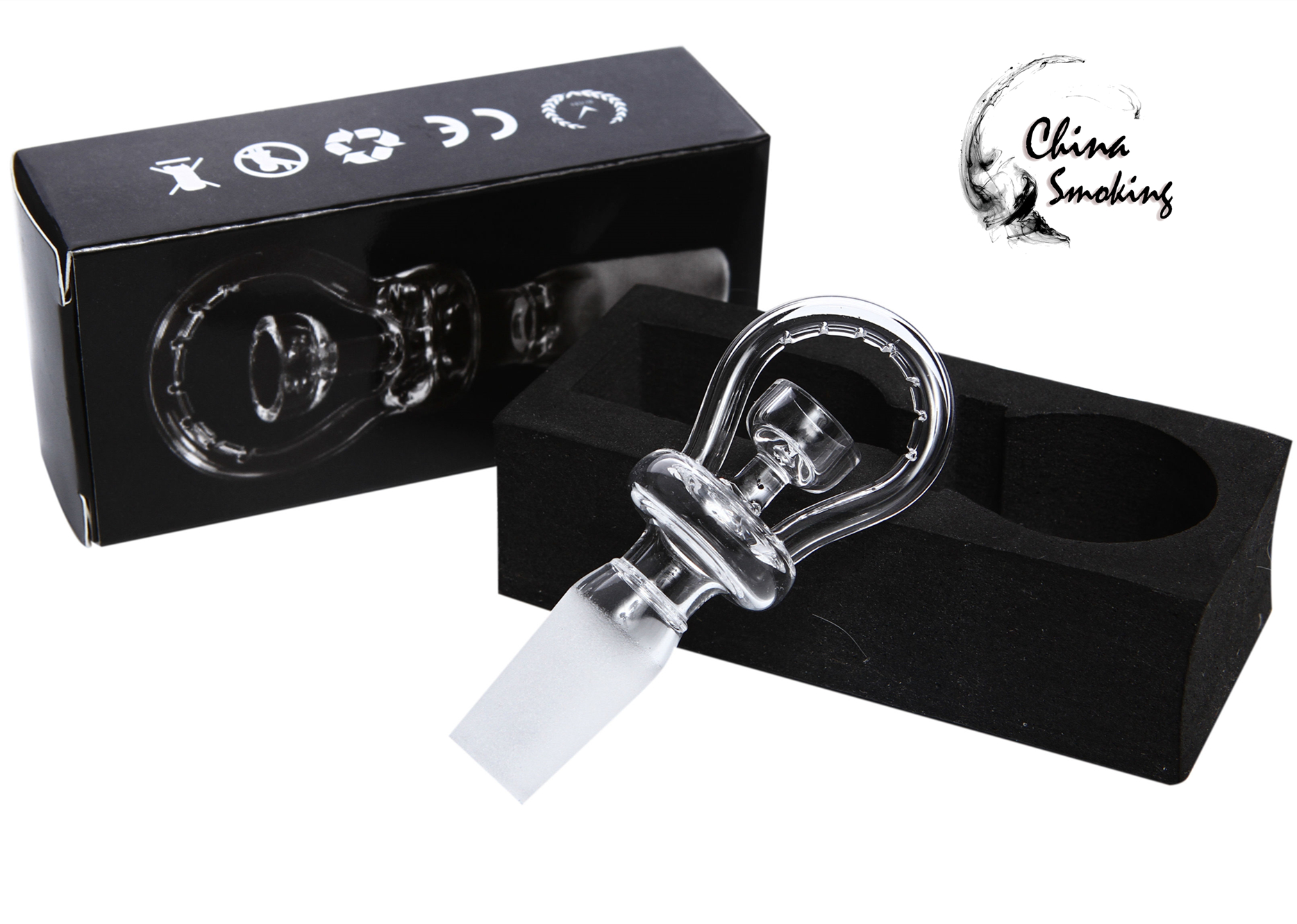 

Halo Quartz Nail smoke nails 10mm 14mm 18mm Male Female Rainbow Bridge Domeless For Glass Bongs