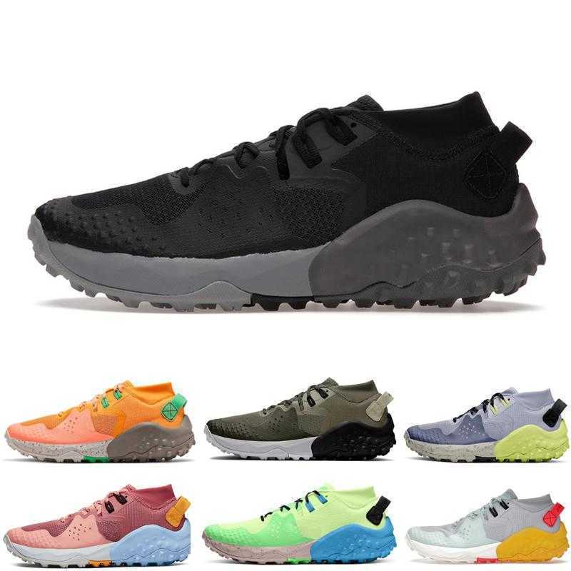 Designer Wildhorse 6.0 Men Women Running Shoes Wine Red Off N Oir Mint Foam Ghost Barely Volt Olive Canyon Pink Orange Mens Trainer Sports