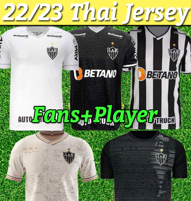 

21 22 Atletico Mineiro top quality Soccer Jerseys home away special edition Atletico Fred Cazares Otero Moura Valdivia Santos third Football Jersey Elias Robinho