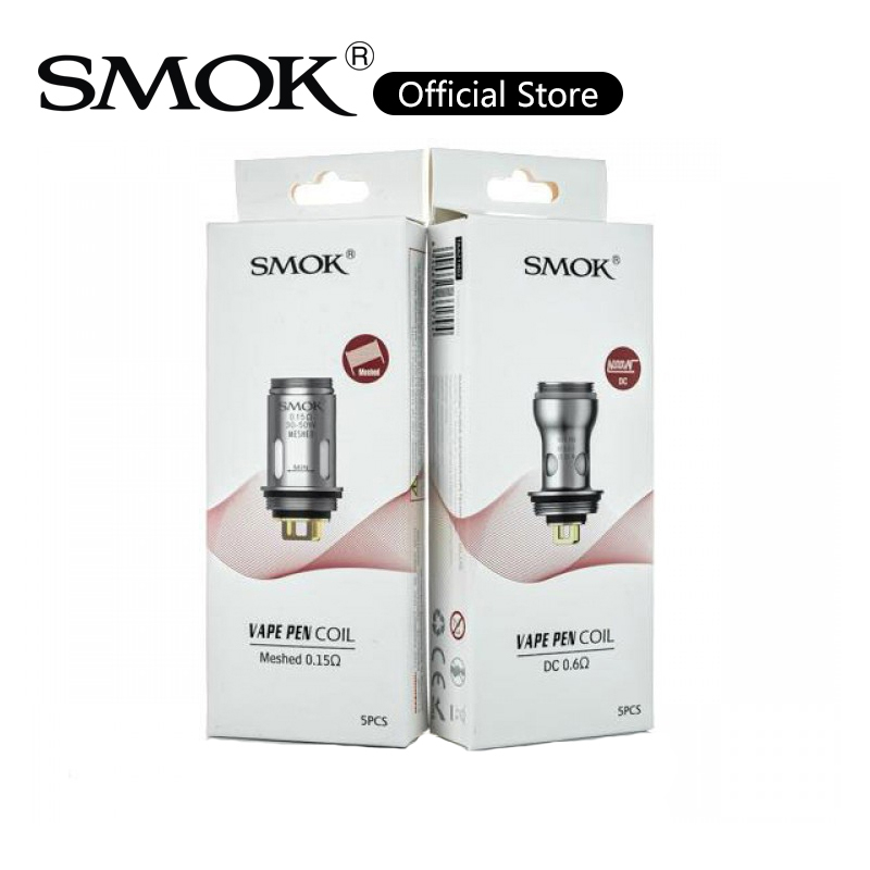 

Smok Vape Pen 22 V2 Coil 0.8ohm 0.9ohm 1.2ohm MTL Meshed Coils For Pozz Pro Novo 4 Kit 100% Authentic