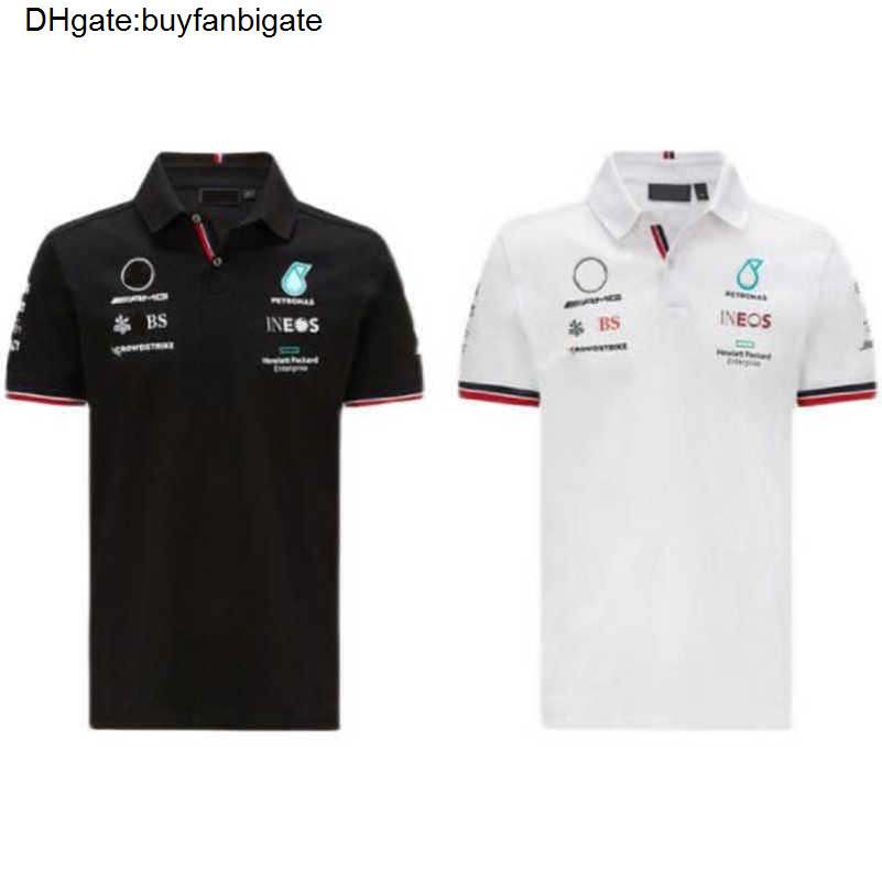 Designer Luxury Petronas Men's t Shirts Mercedes Amg Top F1 Formula One Racing Polos Women Casual Short Sleeve T-shirts Benz Polo Lewis W612