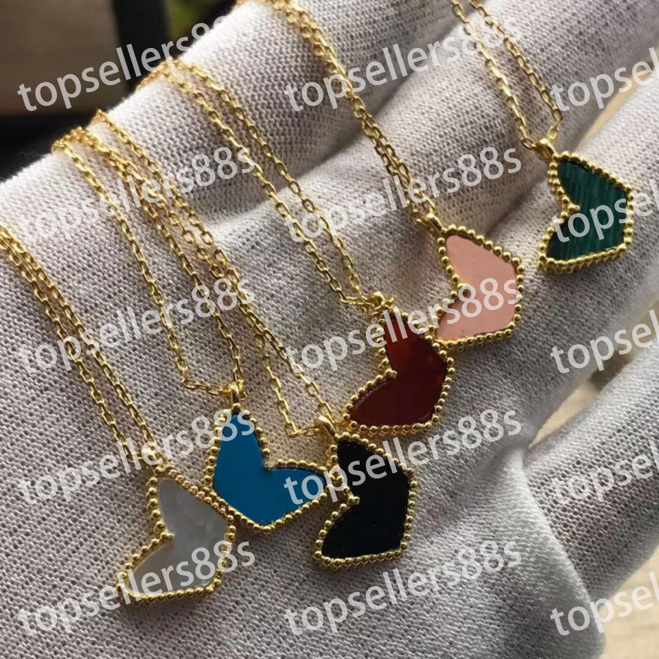 

fashion Butterfly pendant necklace temperament clavicle chain sterling silver gold plated Choker Designer hip hop Jewelry locket Necklaces for women men chains