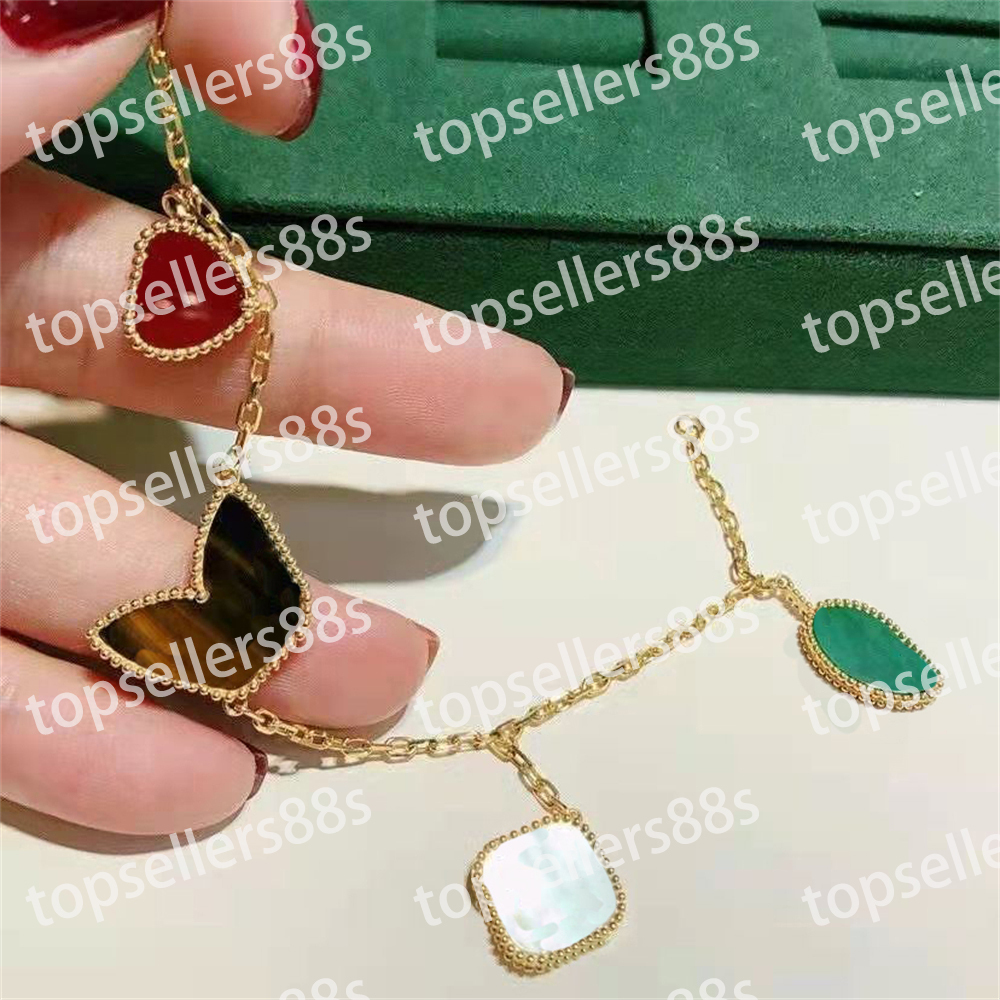 

trendy fashion Ladybug bracelets for women men jewelry luxury temperament Charm Bracelet Bangle Stud Earrings Party Wedding Engage180M