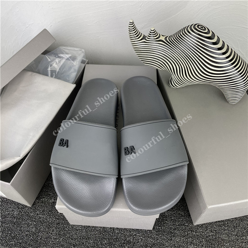 Hommes femmes b sandale pantoufles baskets masculines maison de mode pantoufle salle de bain sandales en caoutchouc noir chaussures femme tongs f