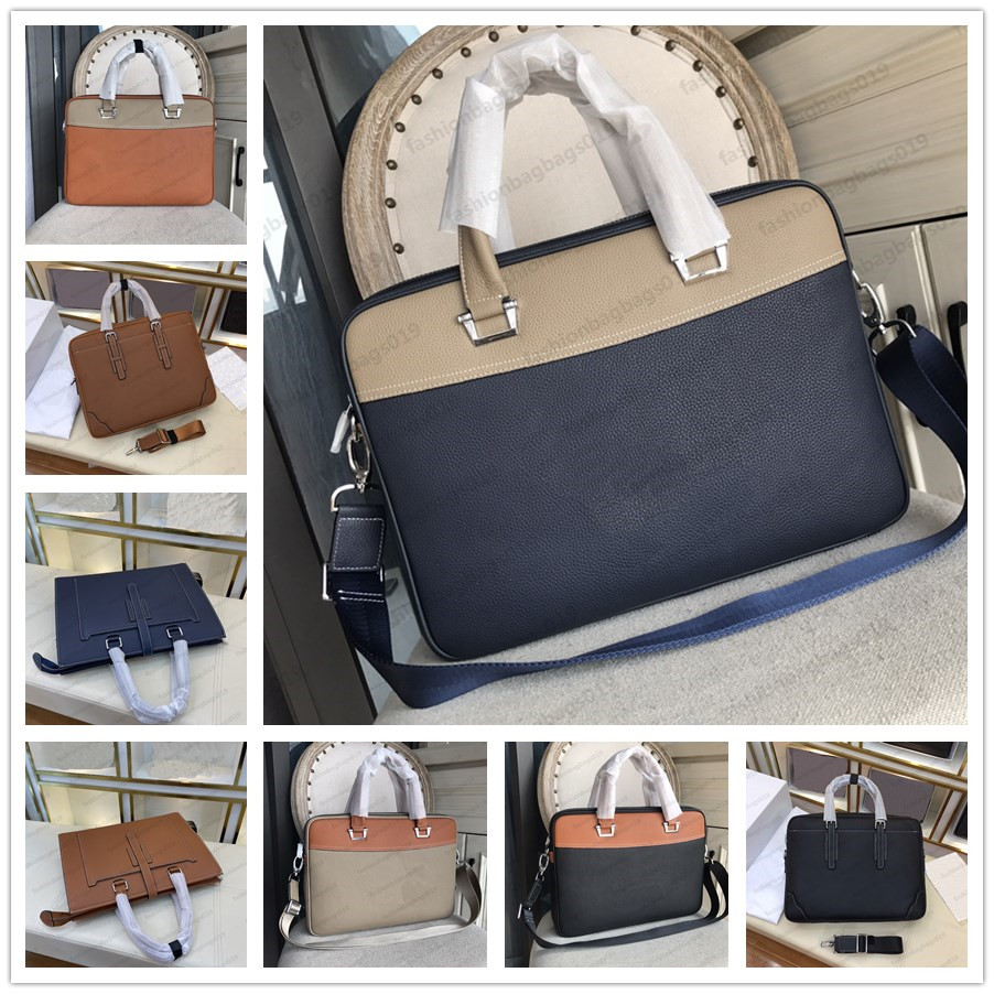 

Mens Victoria light Portable Business Tote bags Togo Leather Handbags depeches briefcase Shoulder Cross body laptop Purse 3367-1 9838-1 66429-1, No bag;for balance fees