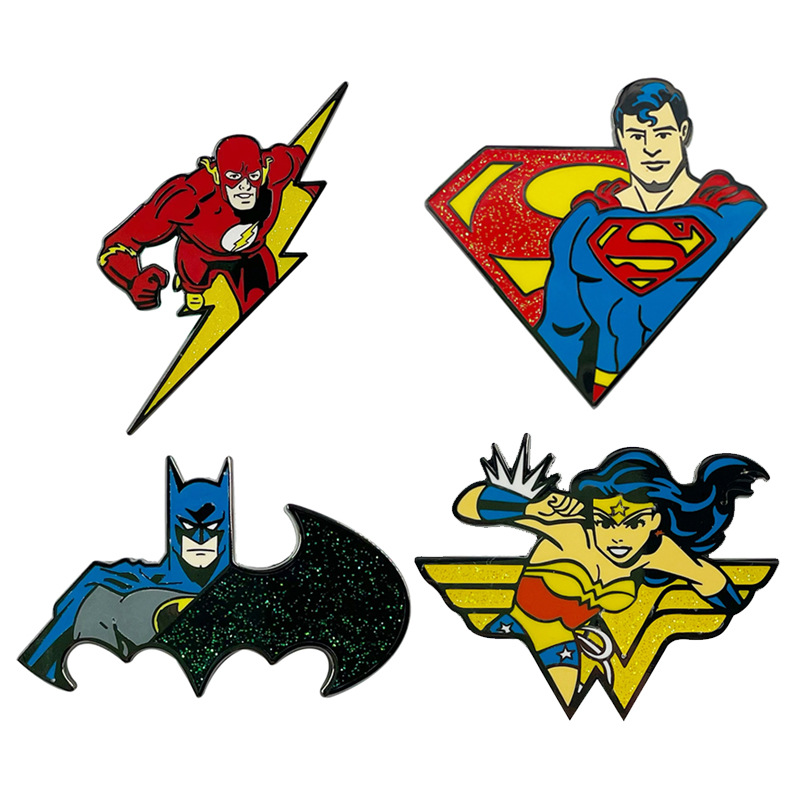 

Batman Hero Cute Anime Movies Games Hard Enamel Pins Collect Metal Cartoon Brooch Backpack Hat Bag Collar Lapel Badges Women Fashion Jewelry, Color #1