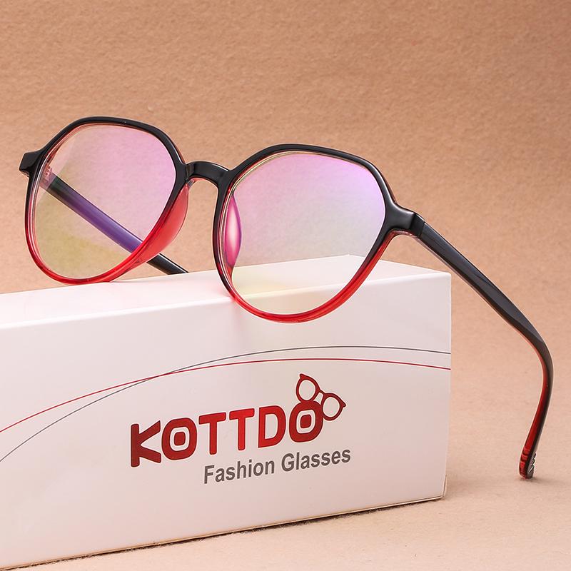 

Fashion Sunglasses Frames Anti-Blue Light Eyeglasses Women Computer Optical Myopia Glasses Square Men Spectacle Eyewear Transparent