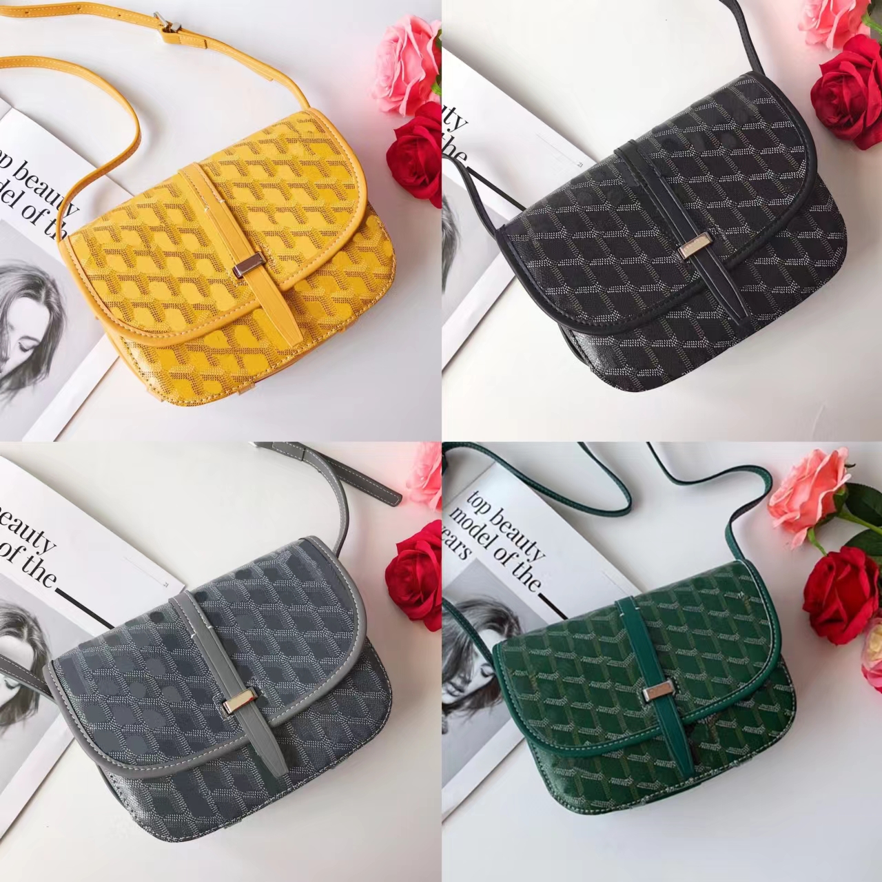 

Top quality Luxurys Designers postman Bags Wallets card holder Cross Body tote cards coins men