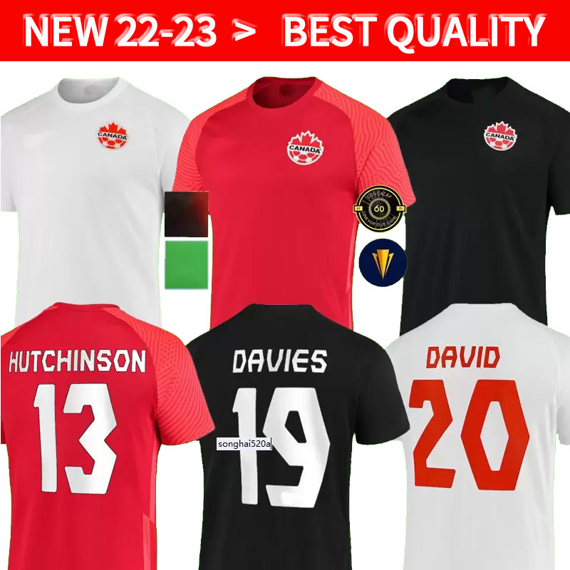 

21 22 Canada Soccer Jerseys DAVIES DAVID Osorio MEN WOMAN 2021 2022 home away national team EVSTAQUIO HUTCHINSON CAVALLINI LARIN HOILETT, Gradient
