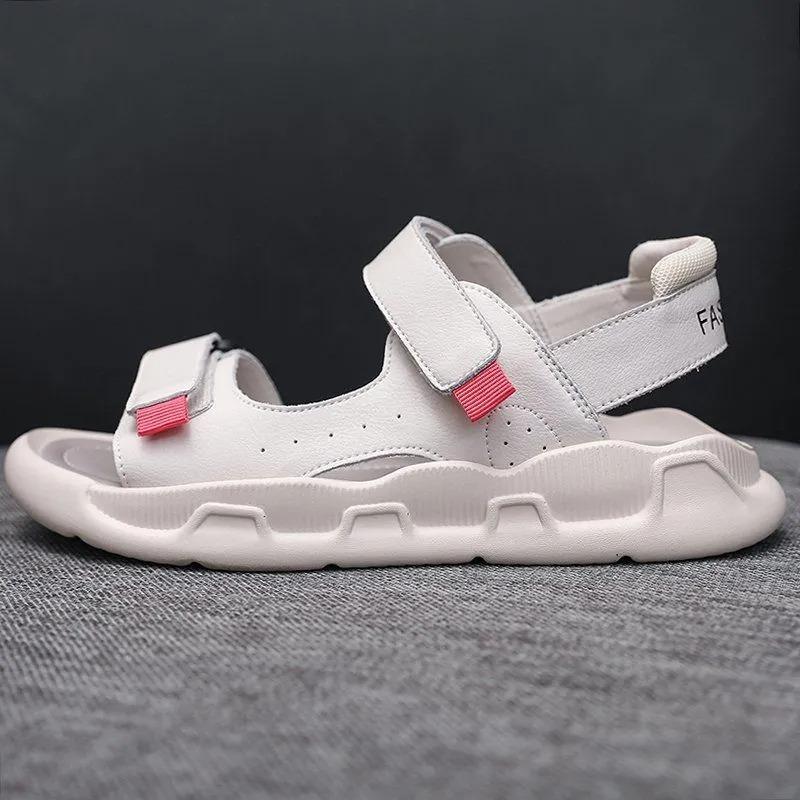 

Dress Shoes Women Platform Sandals White Black Flat Heel Solid Color Buckle Gladiator 2022 Outdoor Beach Chunky Woman ShoesDress, Sky blue
