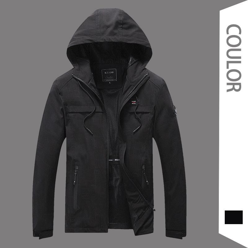 

Men's Jackets Big Size Military Bomber Jacket Men Autumn Quick Dry Multi-pocket Tactical Windbreaker Mens Waterproof Outdoor CoatsMen's, Black