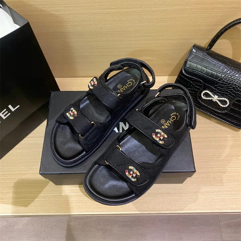 

CHANEL Sandals grandad sandals Dad sandals