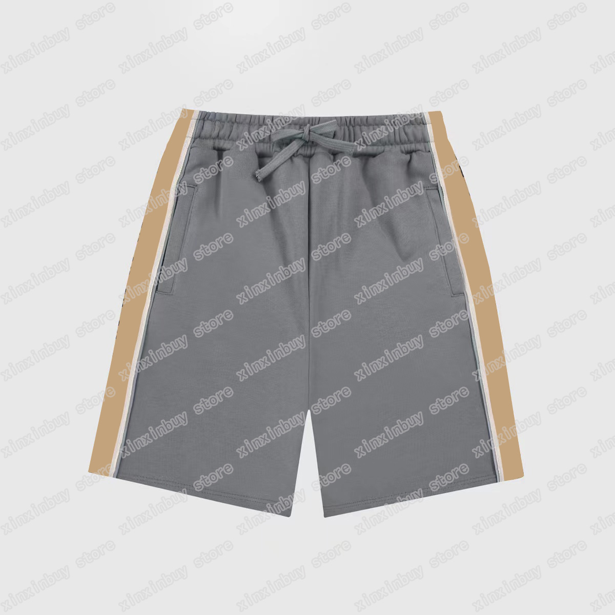 

22ss Women designer Shorts pants Reflective Webbing Spring summer Men Webbing Pant Casual letter Trousers blue xinxinbuy XS-L, Gray