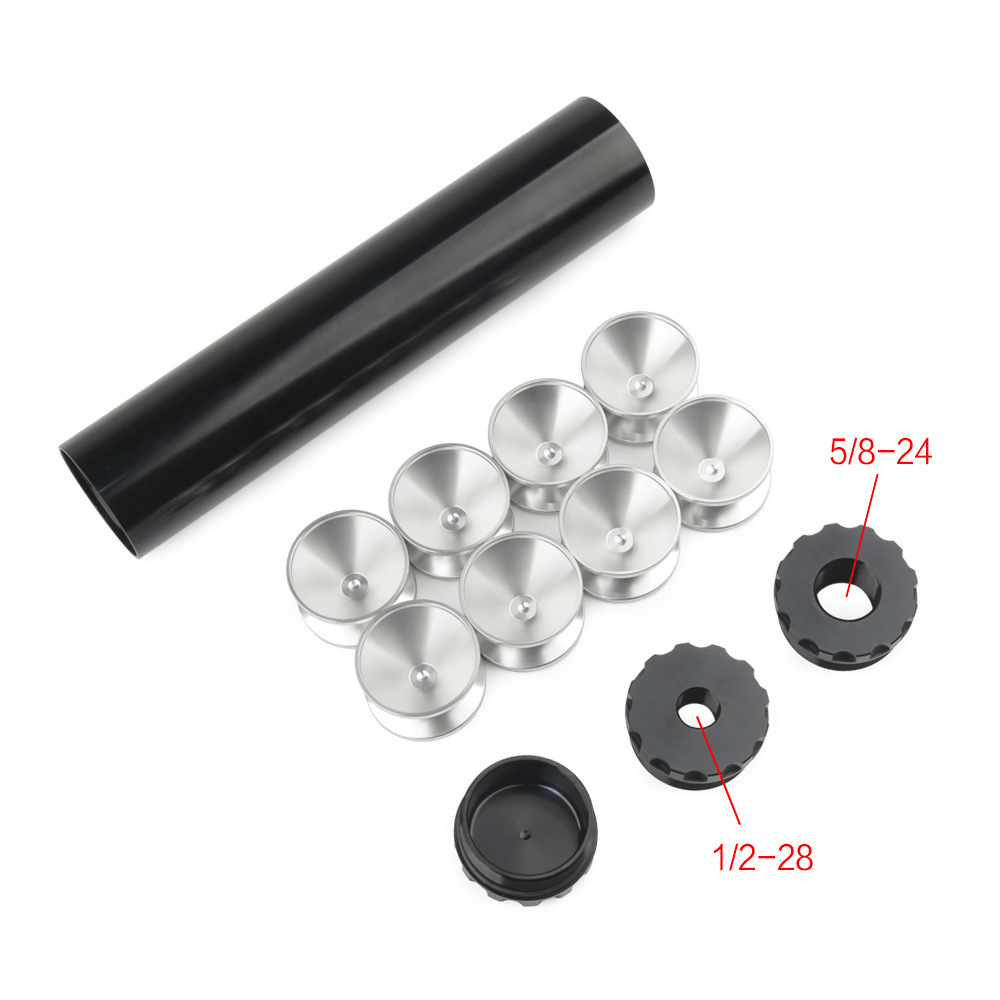 

1/2-28 5/8-24 Threaded Car FUEL FILTER Solvent Trap D Cell Storage Cup for NAPA 4003 WIX 24003 L 8.8" OD 1.70"