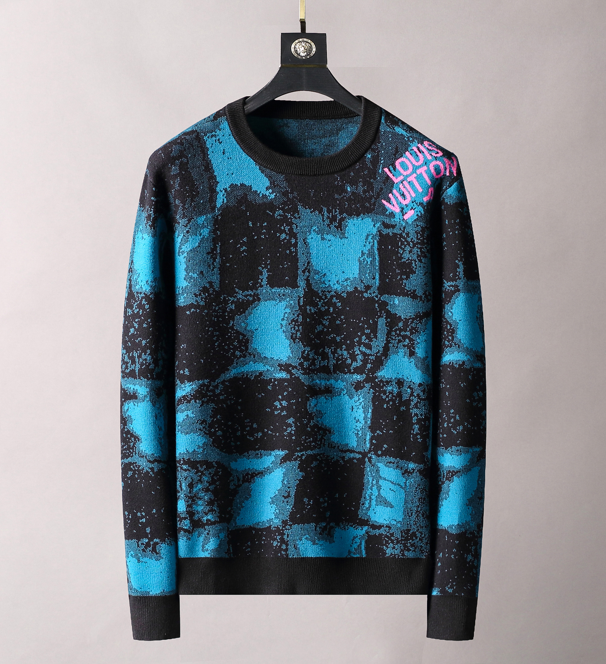 

Fashion Mens Womens High Quality Designer Sweaters Letters Pullover Men hoodie Long Sleeve Active Sweatshirt Knitted sweater JEM13, Black