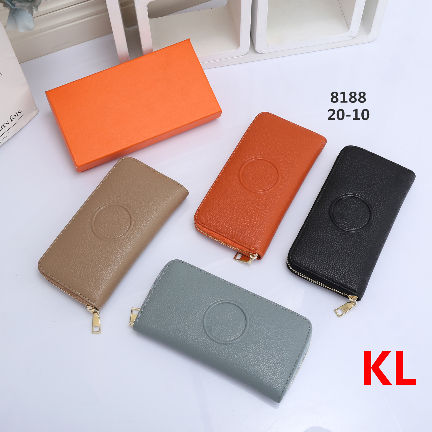 

women wallets fashion designers Luxury purse cluth top quality brand men wallet classic passport card holder credit Wholesale cheque book Box #8188