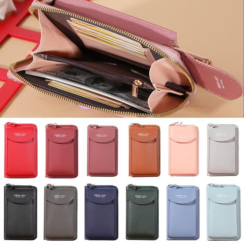 

Evening Bags Women Phone Handbag Crossbody Bag Pu Leather Mini Portable Shoulder Messenger Large Capacity Travel Coin Purse Card Pouch, Color 10
