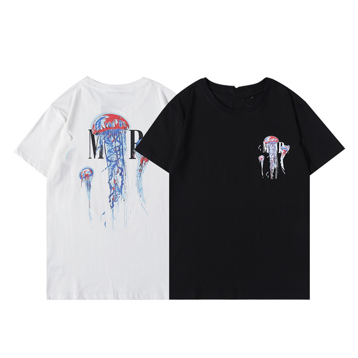 

22SS Mend T Shirt Hot Summer Style Tiger Embroidery With Letters Tees Short Sleeve Casual Shirts Tops Asian Size 38